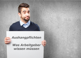 Aushangpflicht