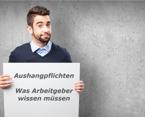 Aushangpflicht