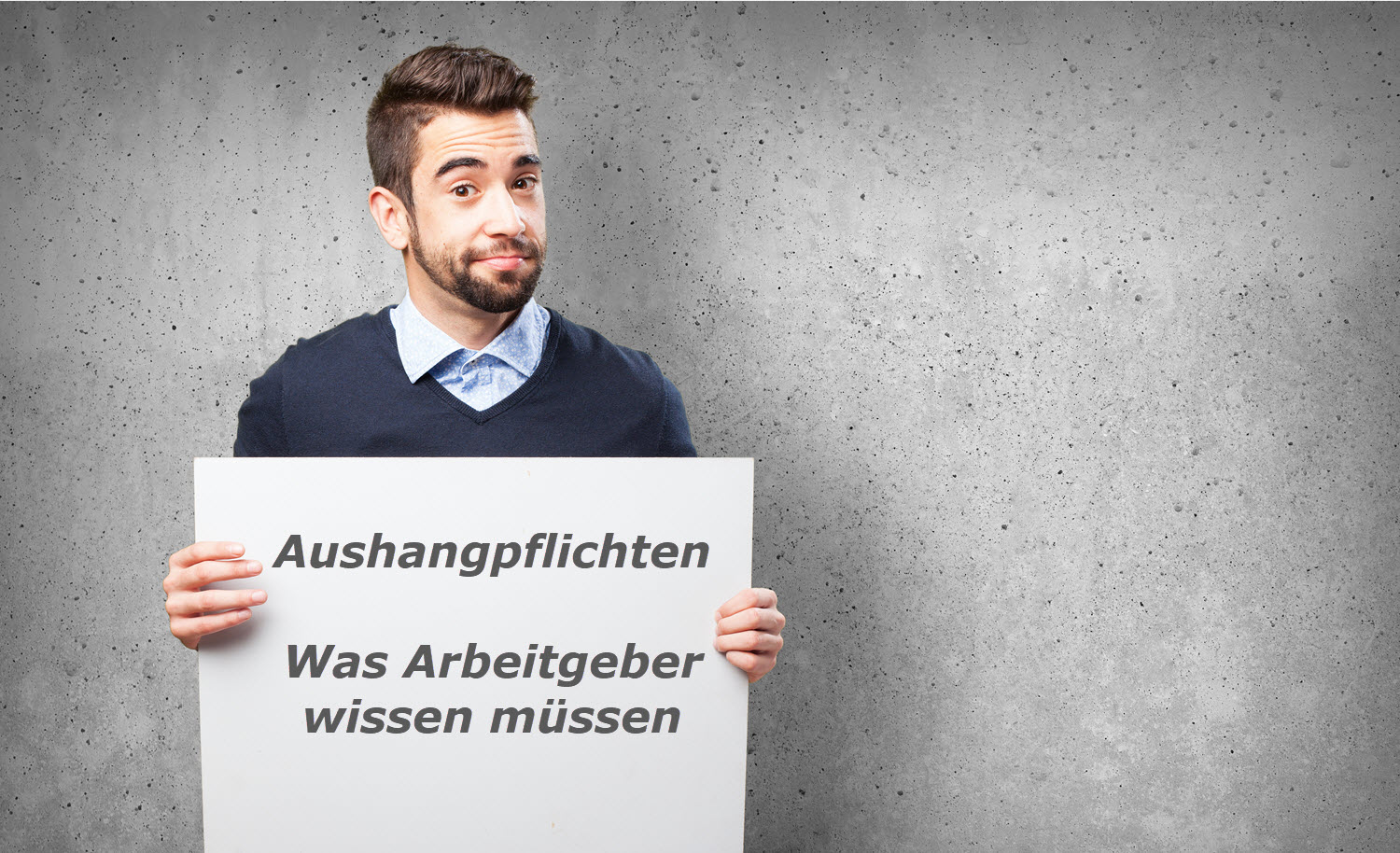 Aushangpflicht